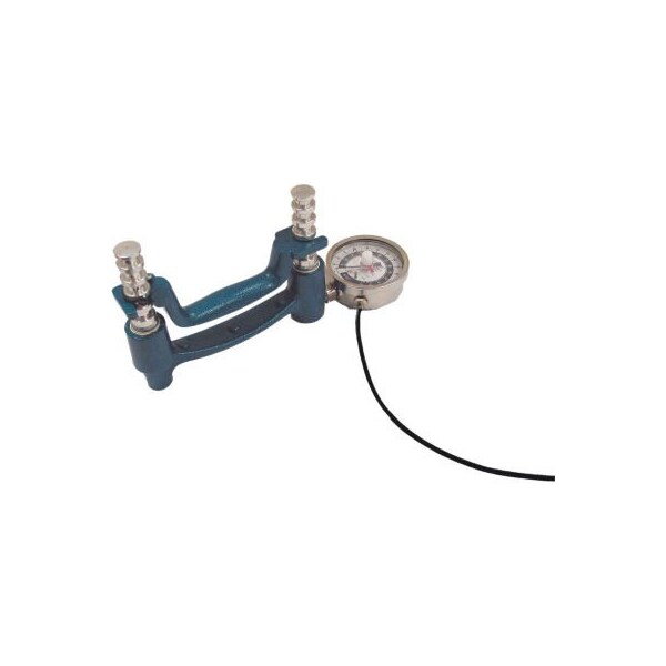 Baseline Hydraulic Hand Dynamometer, 200 lb. Dial Gauge and Analog Output Signal, Blue